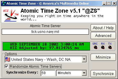 atomic time keeping